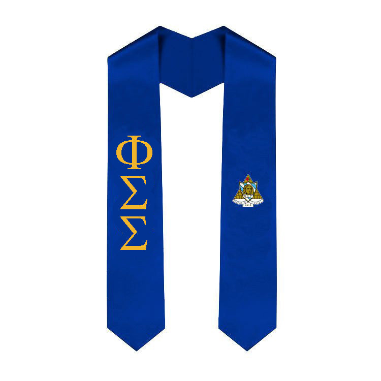 Phi Sigma Sigma Simple Sash Stole Phi Sigma Sigma Simple Sash Stole