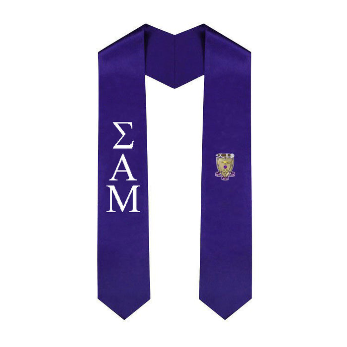 Sigma Alpha Mu Simple Sash Stole Sigma Alpha Mu Simple Sash Stole