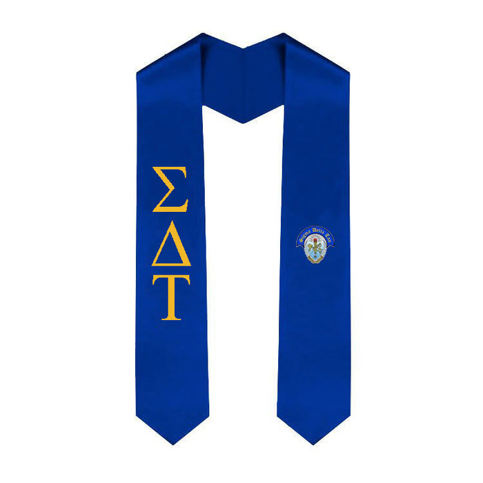 Sigma Delta Tau Simple Sash Stole Sigma Delta Tau Simple Sash Stole