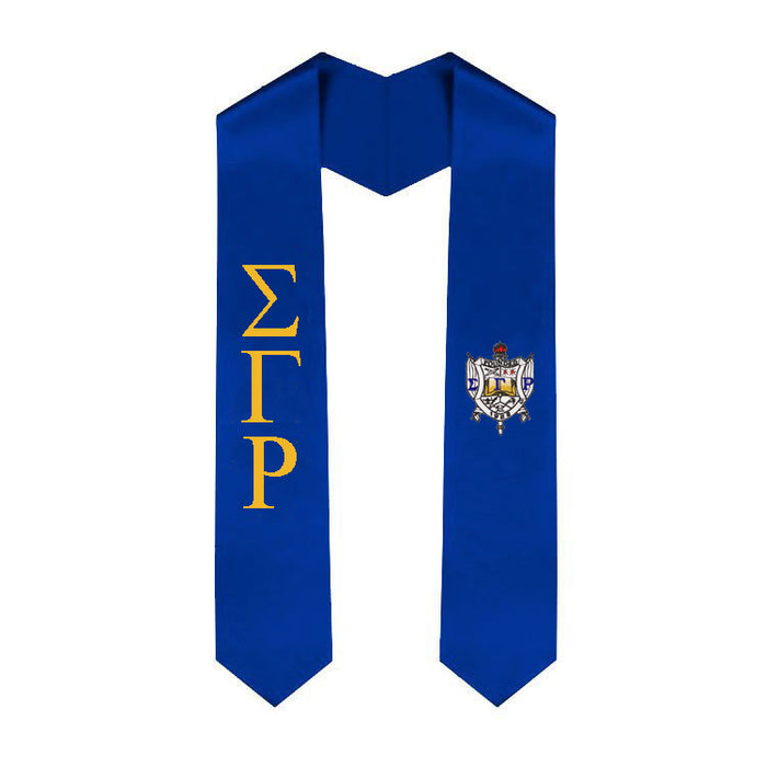 Sigma Gamma Rho Simple Sash Stole Sigma Gamma rho Simple Sash Stole