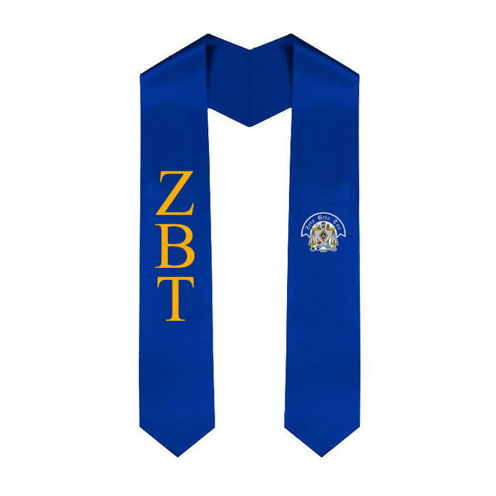 Zeta Beta Tau Simple Sash Stole Zeta Beta Tau Simple Sash Stole